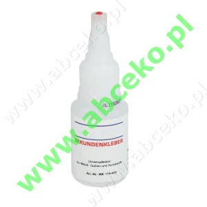 Klej WK 110 sekundowy, supermocny klej uniwersalny 