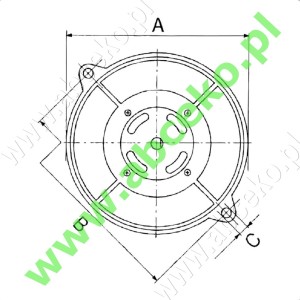 Kołnierz wymienny Nr. 4 do silników uniwersalnych