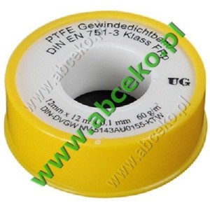 Taśma uszczelniająca do połączeń gwintowanych 