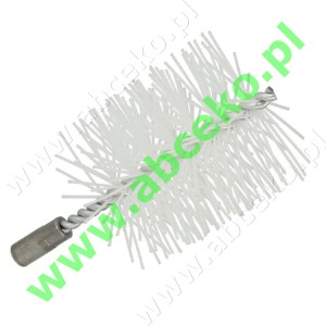 Szczotka okrągła Ø 80 z tworzywa - gwint M10