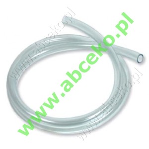 Wężyk silikonowy Ø 8 x 2 mm do 160°C, z metra