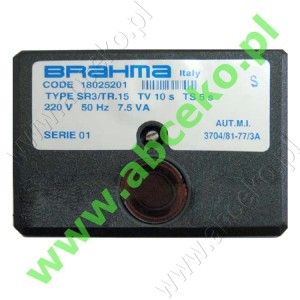 Automat BRAHMA SR3/TR.15 - 18025201 - TW 10 s. TS 5 s. 