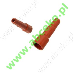 Fajka prosta kabla WN i elektrody Ø 6,3 mm