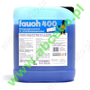 Fauch 400 usuwa sadzę i osady siarczanowe 5l.