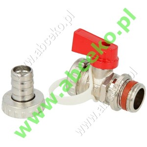 Zawór kulowy spustowy do wody GZ ½", PN 16