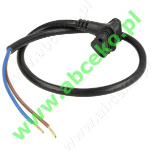 TRAFA FIDA - Kątowy 2 PIN kabel podłączeniowy z wtyczką