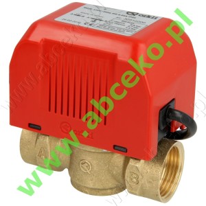 ORKLI zawór 2 drogowy GW 1" napęd z kablem  3ż 220V   