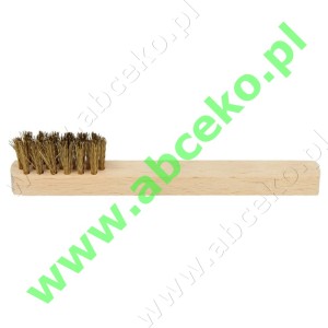 Szczotka druciana, mosiężna l =140 mm
