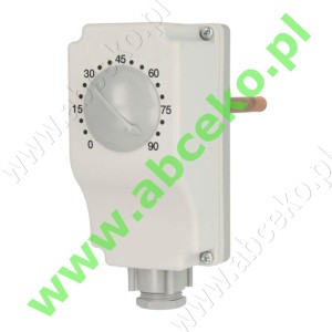 Termostat pojedynczy  0...90°C z rurką wgł. 100 mm