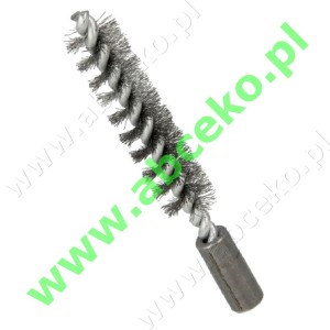 Szczotki stalowe Ø 20 x 130 mm z gwintem M10