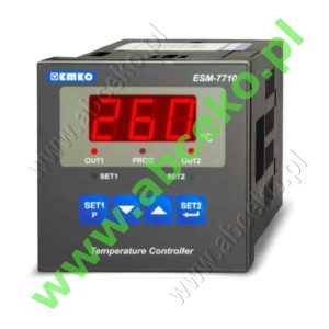 ESM7710 Regulator temperatury (-50...+400°C)   