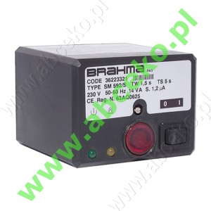 Automat BRAHMA SM 592N/S - 36223321, TW 1,5s - TS 5s  