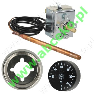 Termostat 0-90°C z kapilarą 1000 mm kompletny