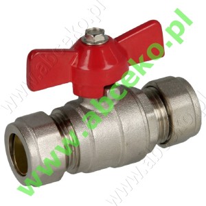 Zawór kulowy zaciskany 2xZZ fi 15 