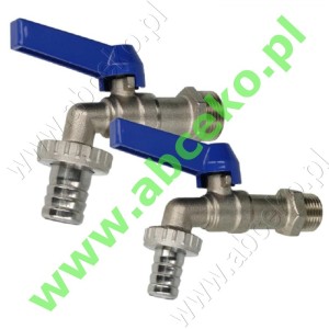 Zawory kulowe czerpalne od GZ ½" do GZ ¾", PN 10