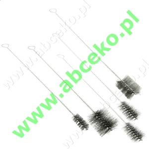 Komplet stalowych szczotek do czyszczenia kotłów