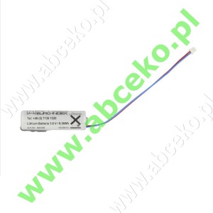 Bateria Afriso 3,6V do DIT-01