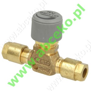 Zawór regulacyjny SERTO Ø 8 i Ø 10