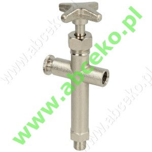 Zawór odpowietrzający manometru ⅛"  