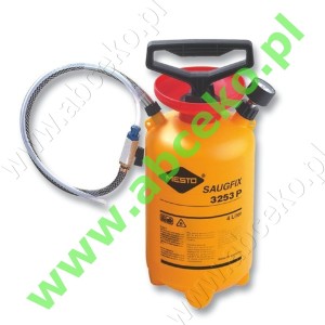 Pompka zaciągowa do oleju ze zbiornikiem 4l.