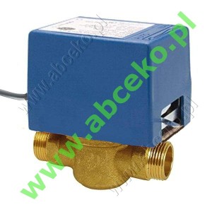 MUT zawory 2-drogowe GZ ½", ¾", 1" z napędem i kablem