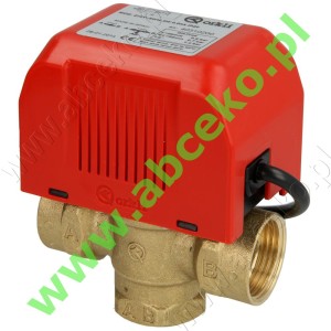 ORKLI zawór 3 drogowy GW 1" napęd z kablem 3ż  220V  