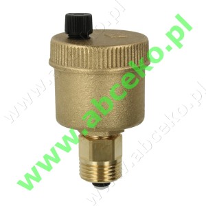 Odpowietrznik autom. instalacji grzewczych z zaworem 3/8''