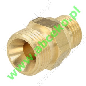 Nypel mosiężny redukcyjny 1/8" x 1/4"