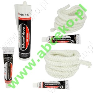  Kleje szamotowe HT 17...310  ml  ze sznurami od Ø 6...12 mm    