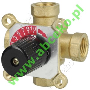 ESBE Zawory 4-drogowe z GW od ½ do 2"