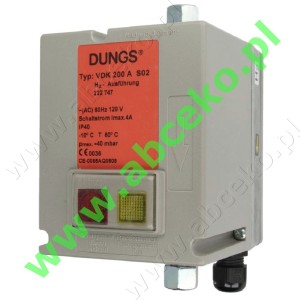 VDK 200 A S02 120V - Kontrola szczelności Dungs