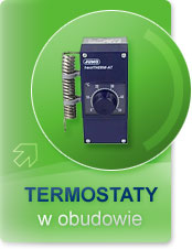 Termostaty w obudowie