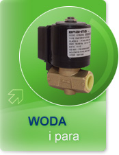 elektrozawory woda i para Brahma